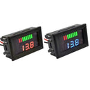 12V-60V Car Marine Motorcycle LED Digital Voltmeter Voltage Battery Sale F E6B4