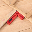 90 Degree Right-Angle Ruler Woodworking Right Angle Positioner (4 inch) Newly