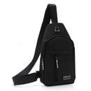 Business Casual Light Headset Shoulder Pack Sling Backpack Pocket Bag Chest Bag