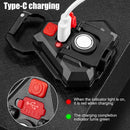 Mini Pocket Flash Light Type-C USB Rechargeable Mini Portable Flashlight