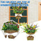 Lavender Wreath Artificial Flower with Basket Spring Wreath Floral Garland Decor