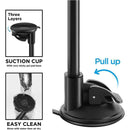 Phones Holder Car Holder Flexible 360 Degree Rotation Mobiles Mounts S2N7