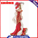 Red Dress Lady Full Round Drill Mosaic Wall Art Picture of Rhinestone Decoration