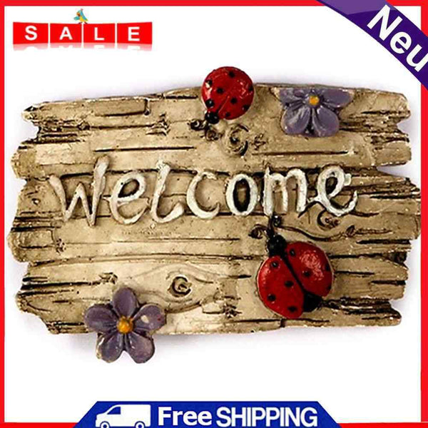 5D DIY Full Drill Diamond Painting Welcome Cross Stitch Mosaic Kit Bedroom Decor