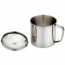 Steel D Shape Handle Cup Water Mug .Food MMKK 500ml Mug Capa Z1F3 U0F8
