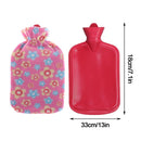Rubber Plush for Pain Cold Warm Cover Bag Hot Water Bottle Bag Hand Warmer