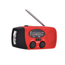 Hand Crank AM/FM/NOAA Solar Radio Emergency LED Lamp Power Bank for Cell Phone