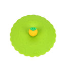 Multi-functional Silicone Dust-proof Bowl Cover Leak-proof Cup Lid (Green) Newly
