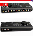 Hot Sell Convenient AV Audio Video Signal Switch 4 Input 1 Output Switch