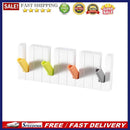 Wall Mounted Towel Hook Hanger Piano Keys Clothes Storage Organizer Rack Shel