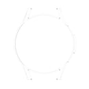 PC Half-Cover Watch Protector Case for Galaxy Watch 4 40mm (Transparent) Newly