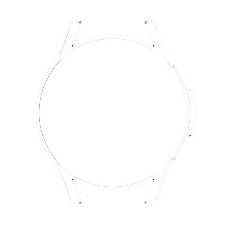 PC Half-Cover Watch Protector Case for Galaxy Watch 4 40mm (Transparent) Newly