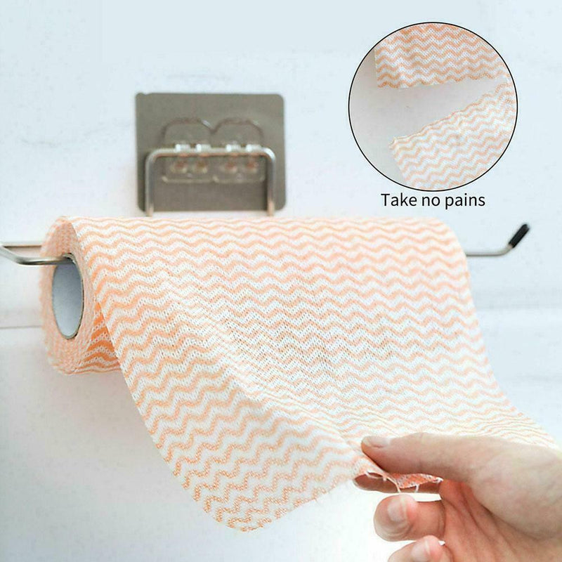 Hanging Toilet Paper Roll Holder Bathroom Towel Rack Home Storage Stand E9 E6B4