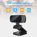 R70A Full HD 1080P USB Webcam w/ Built-in Microphone Web Camera for PC Smart TV