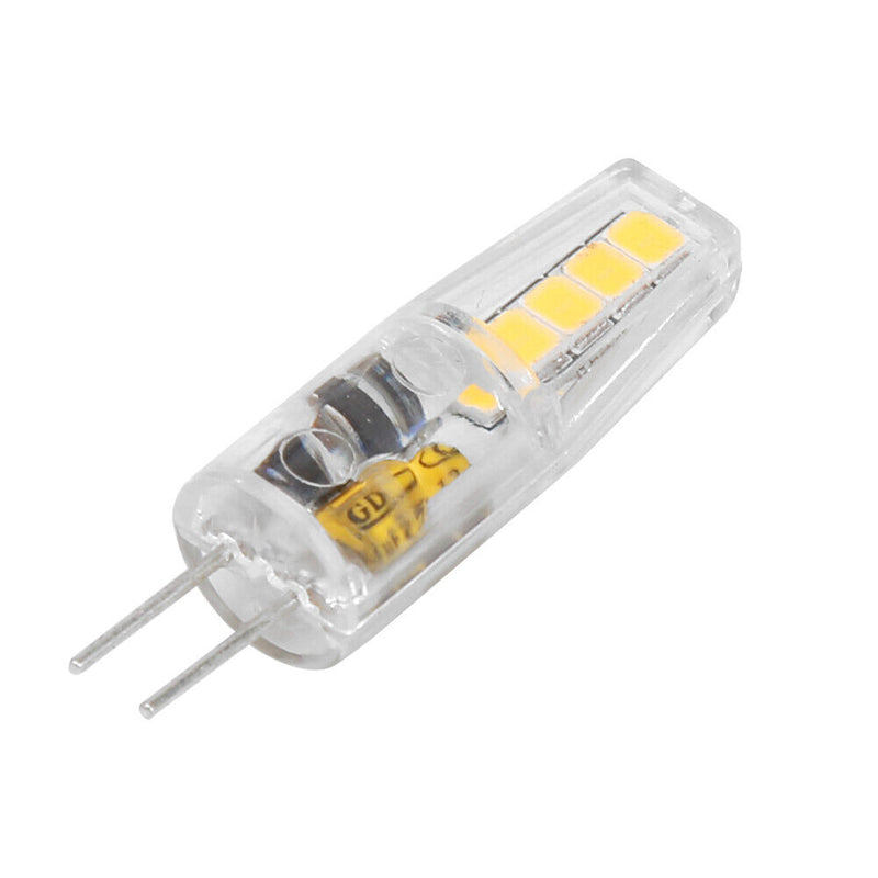 12V AC/DC G4 LED Lamp Bulb 2W SMD2835 10LED Chandelier Light Bulb (WW) Newly