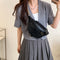 #A Casual Women Crossbody Bags Leather Messenger Pouch Zip Portable for Ladies G