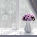 45x100cm PVC Glass Window Film Adhesive Window Stickers Shading Decor(2) Newly