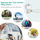 Copper American Gas Tank Filling Valve Gas Tank Transfer Valve Camping Supplies