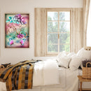 LOVE Flower Oil Paint By Numbers Kit DIY Acrylic Painting on Canvas Framele