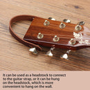 For Acoustic Electric Guitar Guitar Strap Hook Headstock PU Strap Leather B1Y4