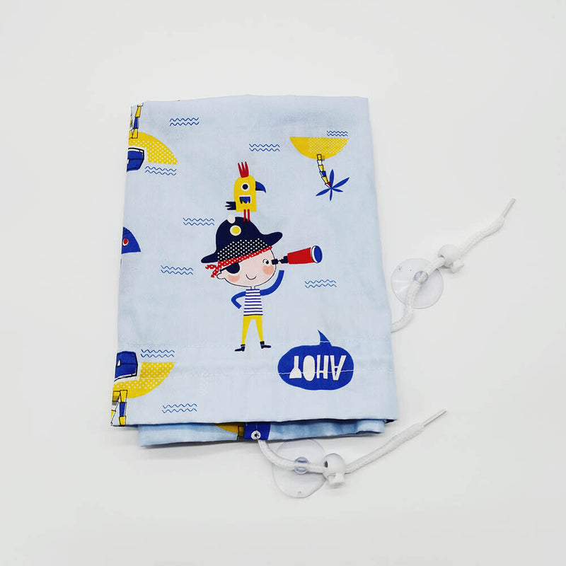 Car Sunshade Curtain UV Protection Auto Styling Accessory for Kid (Pirate) Newly