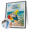 Frameless Painting By Numbers Summer Goblin DIY Handmade Drawing On Canvas Kit
