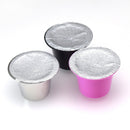 100pcs Aluminum Lids Seals Refillable Nespresso Pod Coffee Films (100pcs)