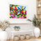 DIY Bird Flower Oil Paint by Numbers Kit Drawing on Canvas Pictures Home Deco