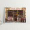 Frameless Oil Paint By Numbers DIY Bookshop Picture Craft Room Decoration Kit