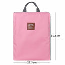 Zipper Document Bag A4 File Folder Paper Storage Business Briefcase