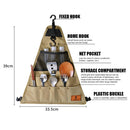 SUNDICK Oxford Cloth Outdoor Camp Picnic Tableware Storage Bag (Triangle S)