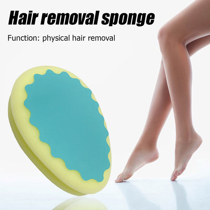 Lovely Lady Skin Care Hair Removing Pad Household Physical Depilation Sponge Kit