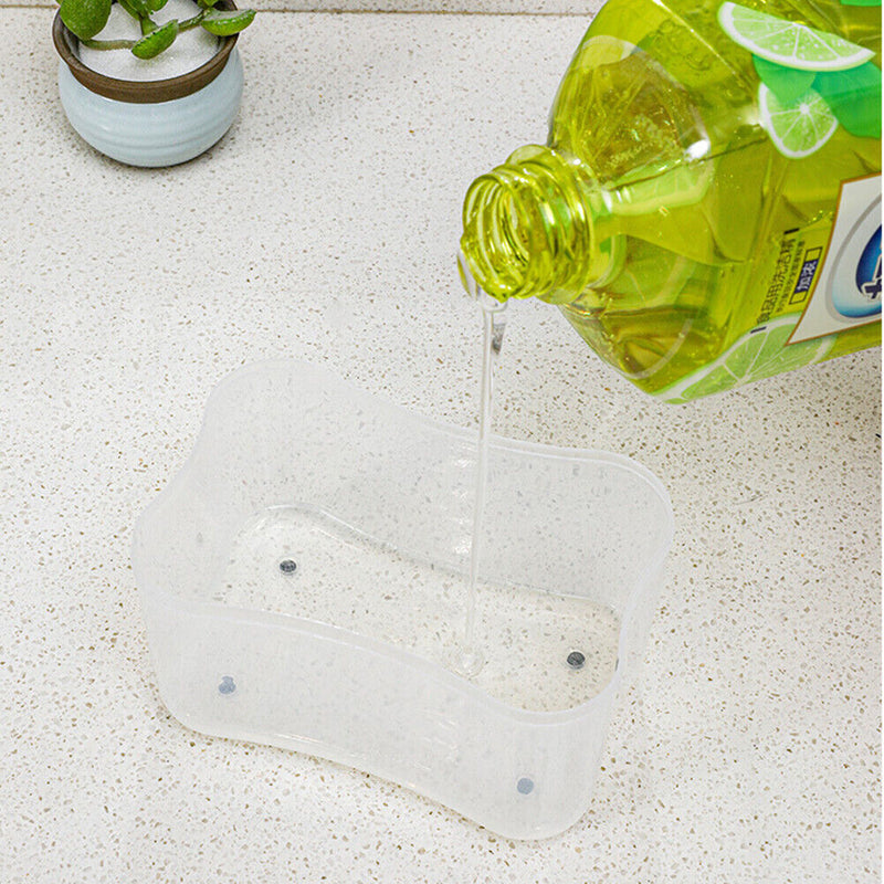 2 in 1 Automatic Soap Dispenser Hand Press Liquid Soap Pump for Kitchen Bat