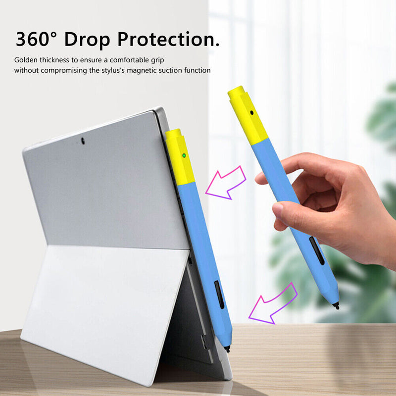 Stylus Protective Cover Non-slip Sweat-proof Tablet Pen Protector (Blue) Newly