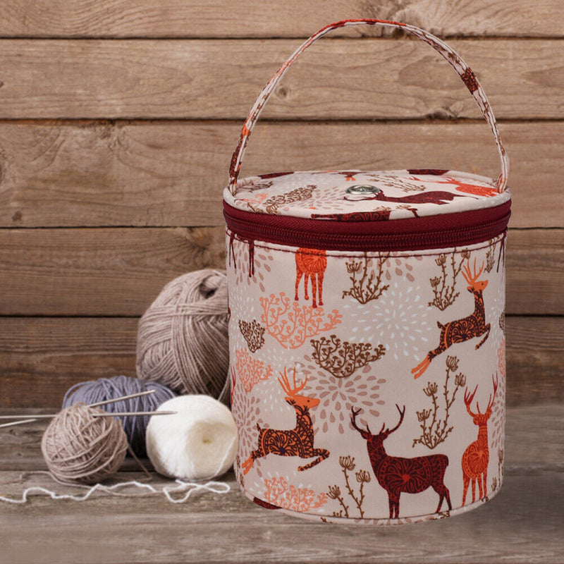 #A Storage Bag for Knitting Needles Yarn Crochet Hook Sewing Tools Organizer C