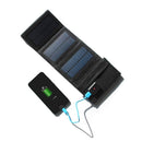 Foldable Charging Power Bank 7W USB Solar Panel Charger Pack for Hiking Cam