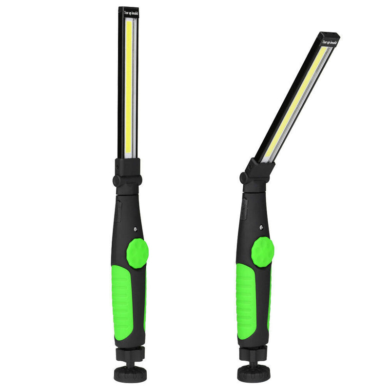 COB LED Flashlight Torch Waterproof Inspection Work Light for Car Repair Camp