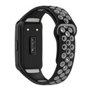 Watch Strap for HUAWEI HONOR Band 6 TPU Bracelet Wristband (Black Gray) Newly