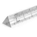 Triangular Rulers Transparent Triangle Ruler Measuring Tools Plastic Ruler