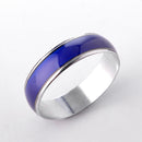 Women Men Temperature Change Color Emotion Feeling Stainless Steel Ring (7)