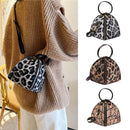 Multifunctional Luxury Messenger Bag Leopard Print Handbag Shoulder Bag
