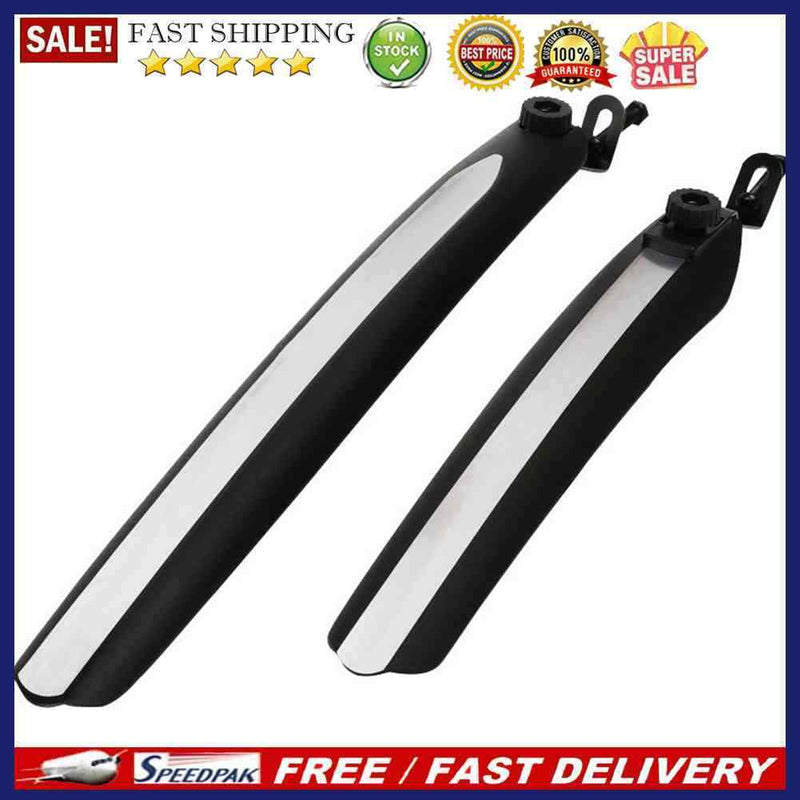 2pcs Mountain Bike Mudguard Wings Front Rear Bicycle Fenders Cycling Equipm