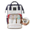 Multifunctional Backpack Nursing Handbag Mummy Diaper Bags Baby Care (Red)