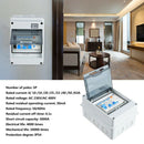 and 2x MCB IP54 Enclosure Garage Consumer Unit Fuse Box Circuit Breaker 5 Way