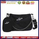 Fashion Women Shoulder Bag Solid Nylon Handbags Girls Street Casual Shoulder Bag