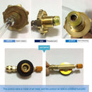Outdoor Camp Butane Gas Tank Valve Adapter Cylinder Inflatable Valve Connec