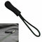 1pcs Schwarz Reißverschlußanhänger Puller Kabel Reißverschlusszipper, I3O4 M1G7