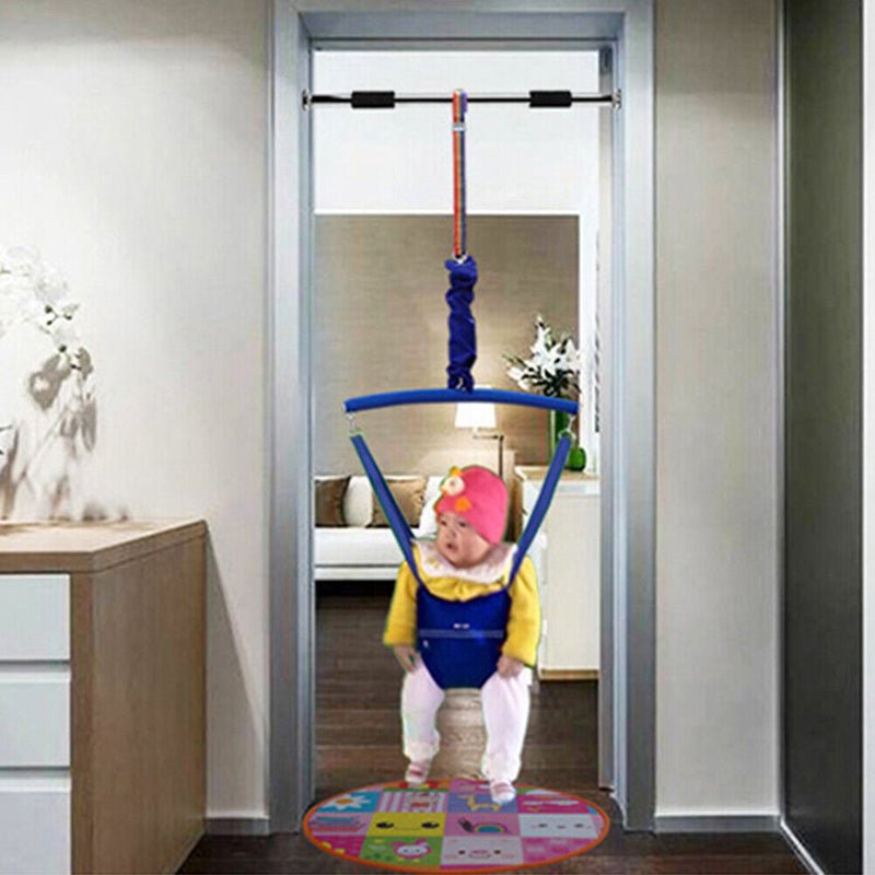 Kids Hanging Jumping Chair Training Exercise Adjustable Swinging Bouncing Seat