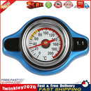 Big Head Temperature Gauge with Thermo Radiator Cap Tank Cover (1.1Bar) Newly