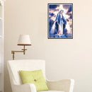 Diamond Embroidery Angel Round DIY Diamond Painting Cross Stitch Home Decor